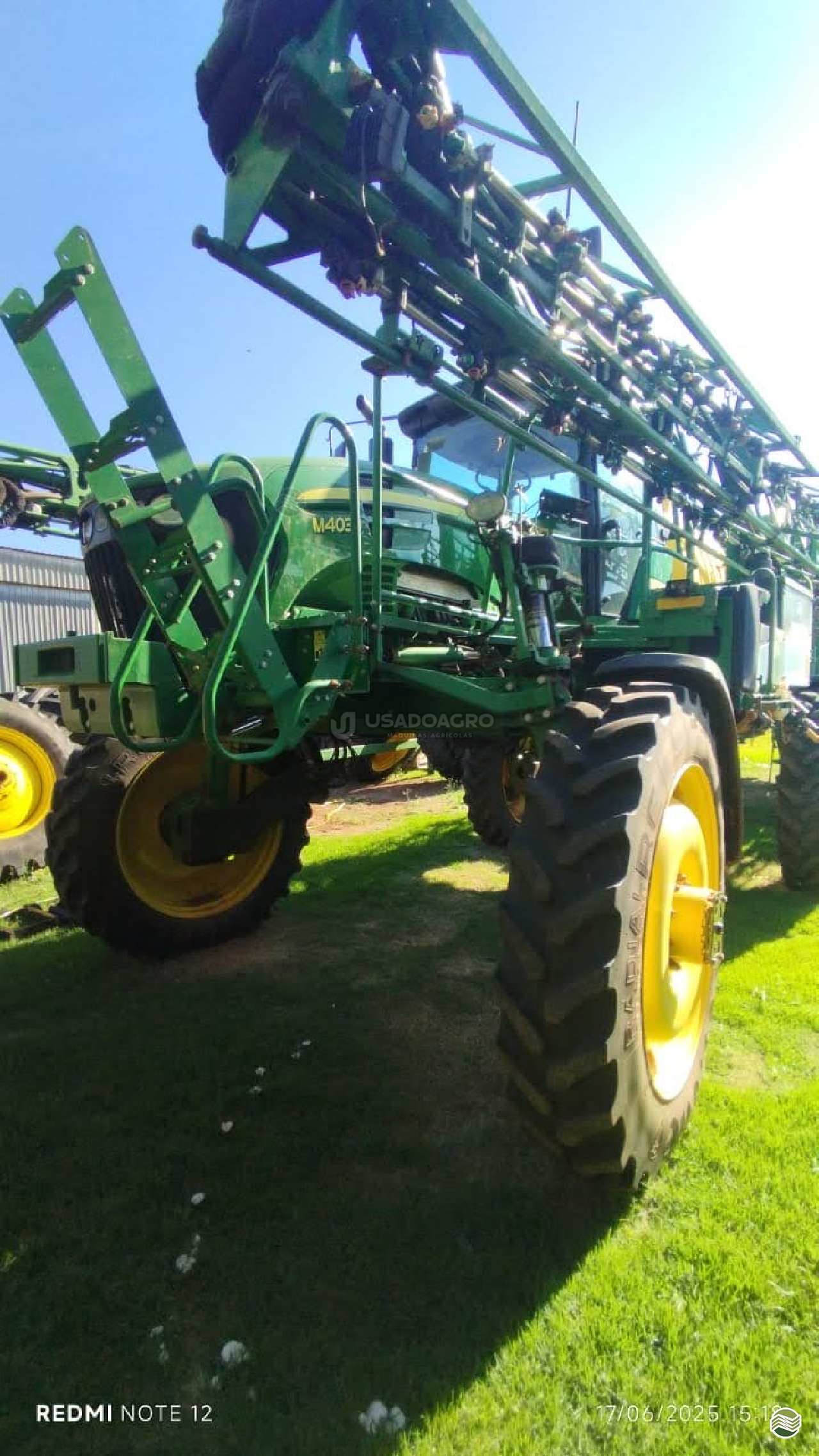 PULVERIZADOR JOHN DEERE JOHN DEERE M4030 Tração 4x4 Usado Agro Máquinas Agrícolas RONDONOPOLIS MATO GROSSO MT